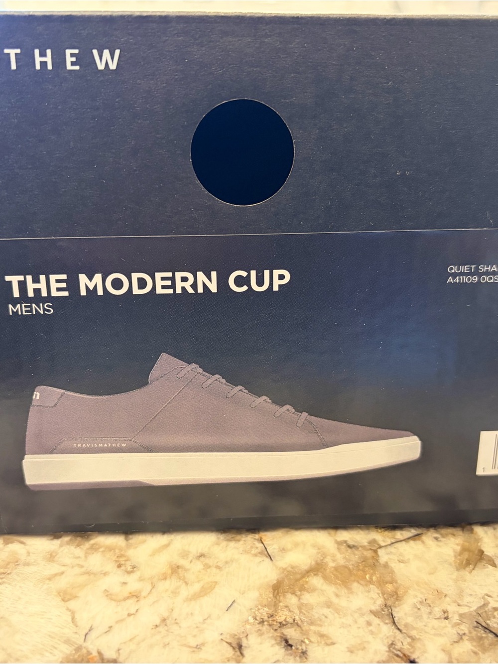 Travis Mathew Low-Profile Canvas Sneakers in Light Gray